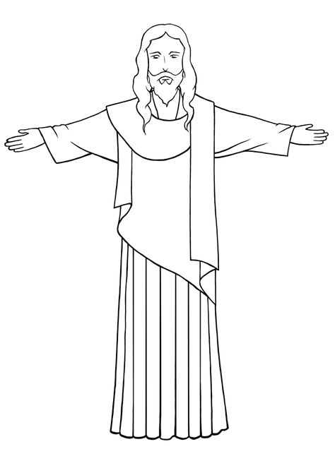 Jesus Christ is the center figure of Christianity. He gives people hope, trust and faith in themselves. Here is how to draw him. Sketch out a cross. This will serve as a guideline when you draw the body. But make sure do it lightly so you... Jesus Christ Drawing, Jesus Sketch, Pencil Drawing Pictures, Christian Drawings, Jesus Cartoon, Easter Drawings, Jesus Drawings, Jesus Christ Painting, Easy Drawing Steps