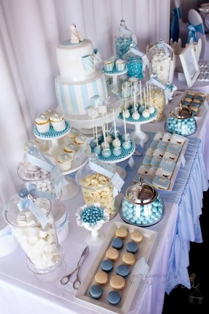 حفل توديع العزوبية, Gateau Baby Shower, Frozen Summer, Bar A Bonbon, Idee Babyshower, Party Candy, Shower Food, Dessert Buffet, Candy Table