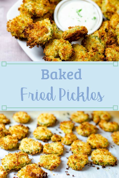 Crispy Dill Pickles, Spicy Cheese Ball, Crispy Pickles Recipe, Baked Pickles, Fried Pickles Recipe, Pickle Chips, Fried Pickles, Healthy Family Meals, Pickling Recipes