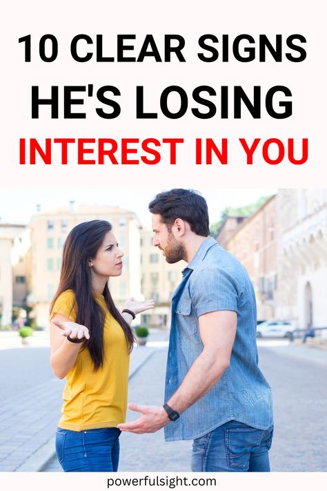 If you are confused as to whether a guy is still interested in you, here are clear signs he is losing interest in you. How To Know If He’s Losing Interest, Signs A Guy Is Losing Interest, When A Guy Loses Interest, When Someone Loses Interest In You, How To Know If A Guy Is Losing Interest, How Do You Know When A Guy Is Losing Interest, When He Loses Interest In You, How To Tell If He Is Losing Interest, Signs He's Losing Interest