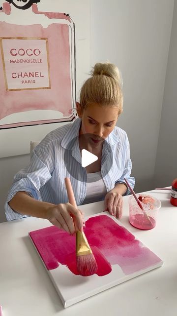 Kerrie Hess Masterclasses on Instagram: "Find calm in the chaos… 🎨🖌️ #abstractart #artcourse #creativity" Chaos Art, Kerrie Hess, Coco Chanel Mademoiselle, Mademoiselle Chanel, Coco Mademoiselle, Art Courses, Paint Art, Chanel Paris, The Chaos