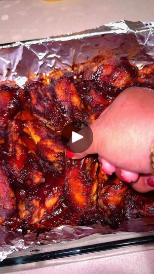 Honey Barbeque Wings, Barbeque Wings, Honey Bbq Wings, Red Jalapeno, Honey Bbq Sauce, Bbq Wings, Honey Bbq, Chicken Dinners, Keto Chicken