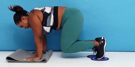 11 Slider Exercises That Will Challenge Your Core in New Ways Best Lower Ab Exercises, Slider Exercises, Cardio Challenge, Compound Exercises, Lower Abs Workout, Plank Workout, Abs Workout For Women, Lower Abs, Strong Muscles