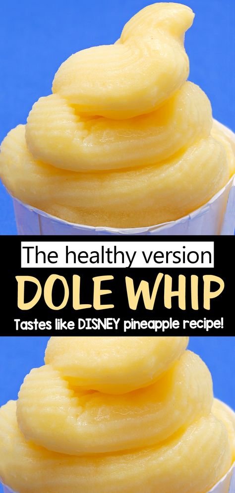 Coco Whip Recipes, Homemade Pineapple Soft Serve Ice Cream, Whipped Cream Snacks, Frozen Yogurt Soft Serve, Snacks With Pineapple, Cherry Dole Whip Recipe, Recipes For Pineapple, Pineapple Dole Whip Recipe, Pineapple Whip Recipe