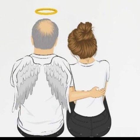 Missing Someone In Heaven, In Heaven Quotes, Angel Baby Art, Dad In Heaven Quotes, Miss You Papa, Miss You Dad Quotes, Quotes Daughter, I Miss You Dad, Miss My Dad