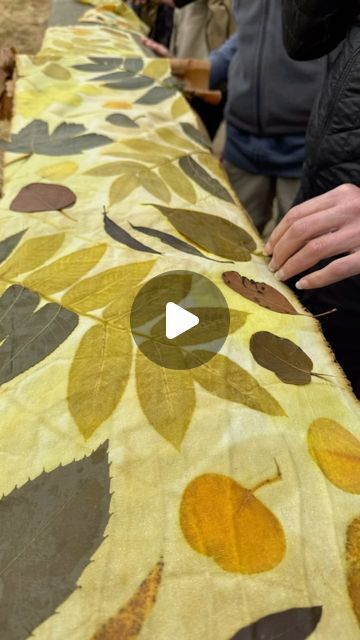 @slowdigz on Instagram: "Ecoprinting with Leaves workshops return! Our first one of the year was a blast @pepperwoodpreserveca  We covered ecoprinting basics and each piece came out unique and beautiful. This group got into the Tataki Zome, pounding dye. Great pounded prints achieved from locally gathered leaves and flowers. The grasses were a lovely surprise. Greens and blues! 🤯   Thank you @pepperwoodpreserveca & participants for a fun day filled with leaf printing. 🌿💛🍁  2 spots remain for Ecoprinting with Leaves on Saturday, June 15th @dharmatradingstore We also have an Ecoprinting with Leaves workshop this fall @laguna_foundation on Saturday, November 2nd  Find out more on our website, www.SlowDigz.com  Happy Ecoprinting!   #ecoprint #sonomacounty #botanical #print #workshop" Leaf Print Art, Print Workshop, Leaf Printing, Fabric Dyeing, Eco Print, Botanical Dyeing, Painting Collage, Eco Printing, Leaf Flowers