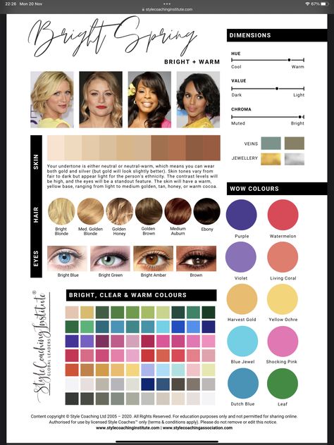 Spring Skin Tone, Clear Spring Palette, Warm Spring Color Palette, Light Spring Color Palette, Spring Skin, Light Spring Colors, Spring Tones, True Spring, Clear Spring