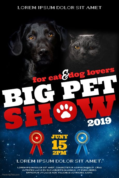 PET SHOW POSTER Dog Show Poster Design, Dog Show Poster, Show Poster Design, Event Campaign, Fashion Show Poster, Poster Design Layout, Online Poster, Dog Pets, Campaign Posters