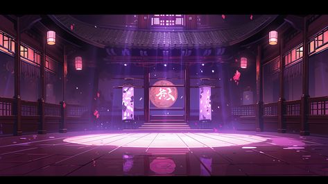 Anime Stage Background, Gacha Stage Background, Anime Backdrop, Thumbnails Youtube Background, Dance Background, Live Backgrounds, Background High Quality, Bedroom Drawing, Mansion Designs