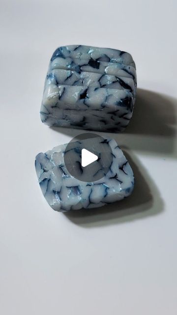 Saheli Paul on Instagram: "Blue and white marble technique using polymer clay 💙🤍 Stay tuned for the earrings reveal 🙂  #polymerclayartist #processvideo #polymerclayart #handmadewithlove #polymerclay #visualarts" Polymer Clay Marble Effect Tutorial, How To Marble Polymer Clay, Blue Polymer Clay Earrings, Marble Polymer Clay, Marbled Polymer Clay, Blue Polymer Clay, Polymer Clay Art, Earrings Blue, Polymer Clay Crafts