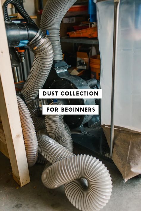 Workshop Dust Collection, Table Saw Dust Collection Diy, Mitre Saw Dust Collection, Drawers For Clothes, Dust Collector Diy, Built In Bunk Beds, Shop Dust Collection, Dust Collection Hose, Hose Hanger