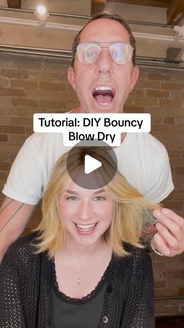 Diy Blow Out Hair At Home How To Get, Blowout Hair At Home, Diy Blowout Hair At Home, Blow Dry Tutorial, Bouncy Blow Dry, Blow Dry Hair, Blowout Hair, Blow Out, Blow Dry