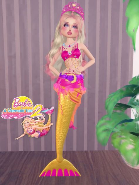 Dress To Impress Roblox Game Outfits Theme Barbie, Dress To Impress Auqatic, Barbie Mermaid Dress To Impress, Dti Mermaid Outfit Ideas, Dti Doll Ideas, Swimsuit Dress To Impress, Dti Mermaid Idea, Dti Barbie Outfit Theme, Chic Dress To Impress Outfit Ideas