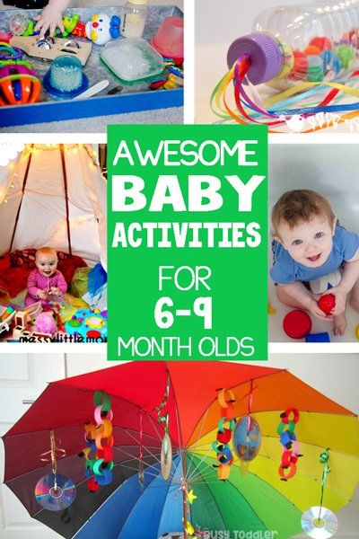 40+ Baby Activities: Fun & Easy Play Ideas - Busy Toddler 8 Month Old Baby Activities, 6 Month Baby Activities, Baby Development Activities, Infant Sensory Activities, Baby Sensory Play, Baby Play Activities, Baby Learning Activities, Baby Activities, Diy Bebe