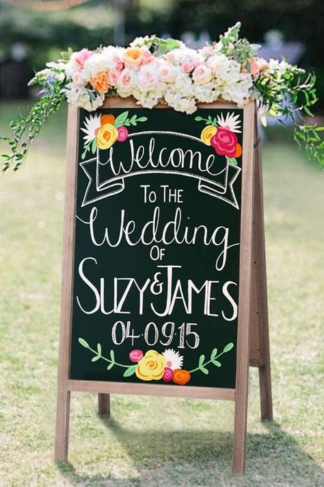 Chalkboard Stand, Chalkboard Easel, Sidewalk Sign, Wedding Chalkboard Signs, Magnetic Chalkboard, Rustic Wedding Signs, Framed Chalkboard, Chalkboard Wedding, Chalkboard Sign