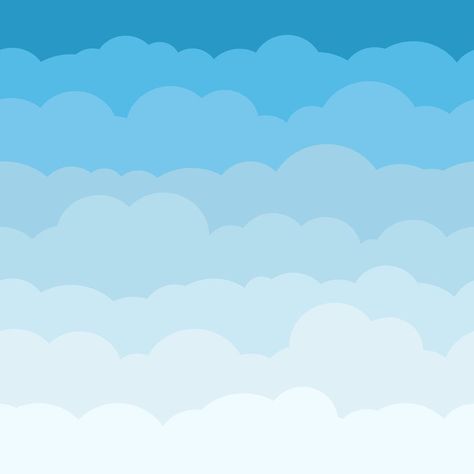 Cloud sky cartoon background. Blue sky with white clouds flat poster or flyer, cloudscape panorama pattern vector. Seamless colored abstract fluffy texture Sky Cartoon Background, White Wallpaper Texture, Wallpaper Seamless Texture, Sky Cartoon, Cloud Texture, Sky Textures, Blue And White Wallpaper, Wallpaper Seamless, Astronaut Wallpaper