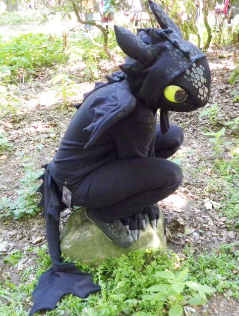 Toothless From 'How To Train Your Dragon' Toothless Costume, Childrens Halloween Costumes, Toothless Dragon, Halloween Costumes For 3, Dragon Costume, Idee Cosplay, Dragon Trainer, Toddler Halloween Costumes, Toddler Halloween