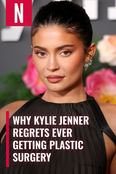 After years of denying it, Kylie Jenner revealed that she's had plastic surgery done and that she now regrets having so many procedures at a young age. #KylieJenner #Kardashians Kardashian Plastic Surgery, Kylie Jenner Plastic Surgery, Celebrity Surgery, Cheek Implants, Plastic Surgery Fail, Bicep Tattoo Men, Plastic Surgery Gone Wrong, Botox Lips, Celebrity Plastic Surgery