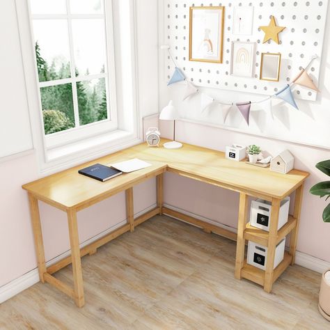 Bay window desk ideas