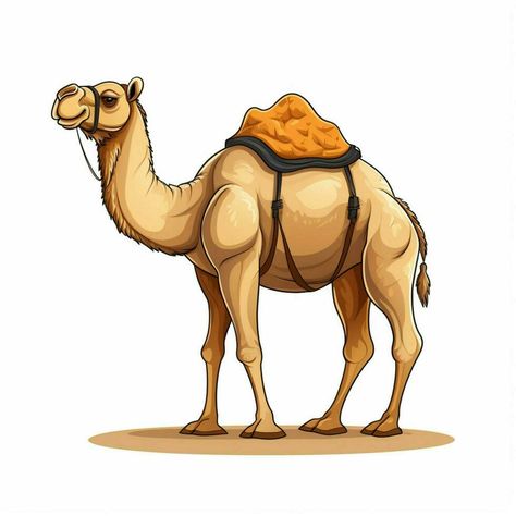 Camel Illustration, Camels Illustration, Camels Art, 2d Cartoon, Inner Mongolia, Cityscape Photos, Logo Banners, Nature Backgrounds, Custom Illustration