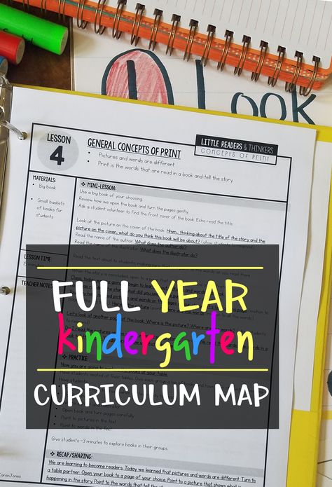 Grab this FREE year-long pacing guide to help you plan your instruction.   #kindergarten #pacingguide Free Kindergarten Curriculum, Kindergarten Curriculum Map, Kindergarten Schedule, Kindergarten Homeschool Curriculum, Curriculum Lesson Plans, Kindergarten Prep, Week Schedule, Kindergarten Curriculum, Curriculum Mapping