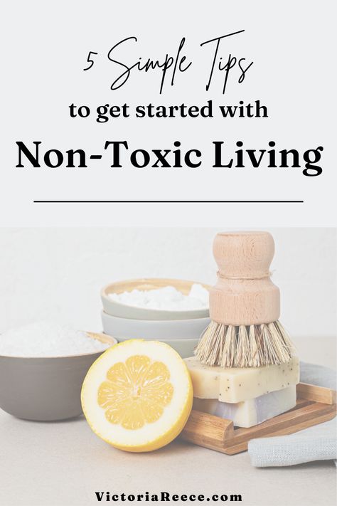 Low Toxic Swaps, Non Toxic Household Swaps, How To Start Non Toxic Living, Non Toxic Living Tips, Living Clean Lifestyle, Low Tox Swaps, Toxic Free Lifestyle, Low Tox Living, Low Toxic Living