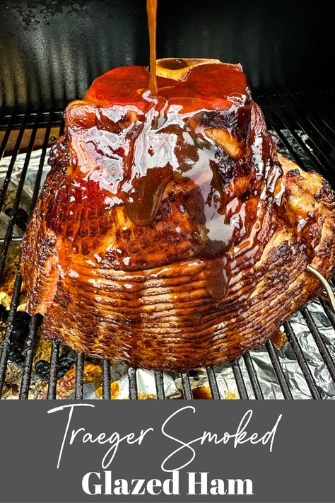 Honey Baked Ham Copycat, Smoked Ham Recipe, Honey Baked Ham Recipe, Brown Sugar Ham, Ham Glaze Brown Sugar, Ham Recipes Baked, Ham Glaze Recipe, Honey Glazed Ham, Honey Baked