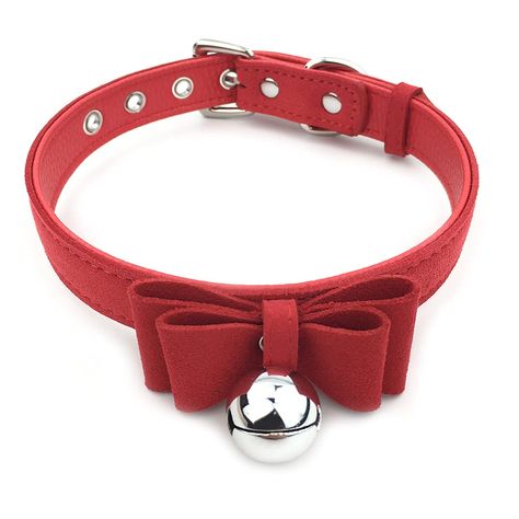 PRICES MAY VARY. ✅ MATERIAL: Red bell bow PU leather necklace choker collar with silver bell ✅ SIZE: Total 19.5 IN in length and 0.79 IN in width, six silver hole for adjustment, suitable for all necks and Comfortable to wear. ✅ PACKAGE: Bell choker collar necklace with elegant and beautiful black box, perfect as a gift for your friends, also good for costume match, Halloween kitty cosplay, Thanksgiving Day, Graduation, Christmas, Birthday, Wedding, Engagement. ✅ UNIQUENESS: Handmade bell bow ch Bell Choker, Heart Lock And Key, Halloween Kitty, Love Bells, Velvet Necklace, Necklace With Heart, Matching Costumes, Choker Collar Necklace, Heart Lock