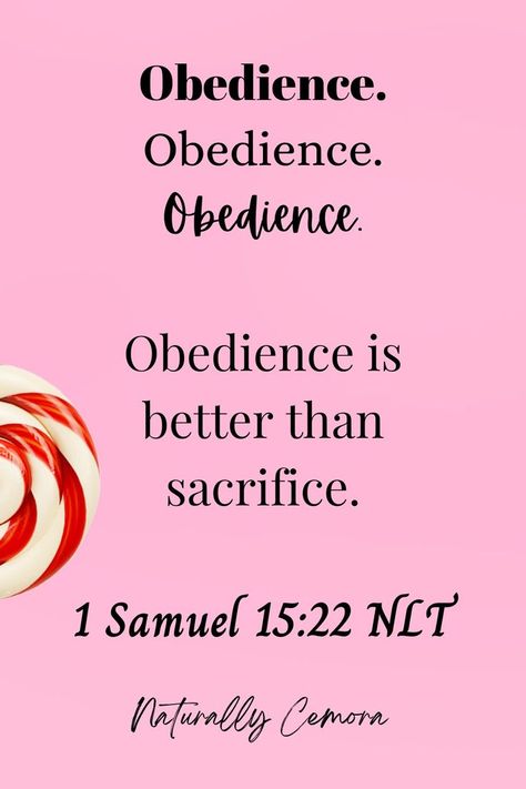 Obedience Is Better Than Sacrifice, Obedience Quotes, Obey God, Jesus Videos, Bible Love, Jesus Christ Images, Bible Encouragement, Dear God, Christian Inspiration