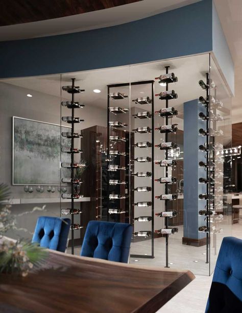 Wine cellar wall