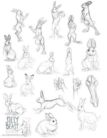 Poses de Lapins Sketches Of Rabbits, Rabbit Fursona Art, Rabbits Drawing, Drawing Rabbits, Sketch Rabbit, Beast Illustration, Bunny Sketch, Illustration Rabbit, Bunny Sketches