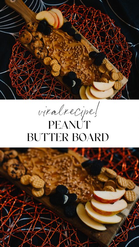 Peanut Butter Board Charcuterie, Peanut Butter Boards, Peanut Butter Board Ideas, Anything But Charcuterie Board Ideas, Peanut Butter Charcuterie Board Ideas, Butterboard Ideas, Dessert Butter Board, Cookie Charcuterie Board Ideas, Peanut Butter Board