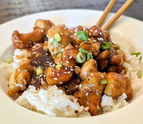 Air Fryer Sesame Chicken — Mandy in the Making | Meals & More on YouTube Mandy In The Making Recipes, Air Fryer Sesame Chicken, Mandy In The Making, Carmel Cake, Yummy Asian Food, Lovely Hairstyles, Sesame Chicken Recipe, Cooked Chicken Recipes, Ninja Recipes