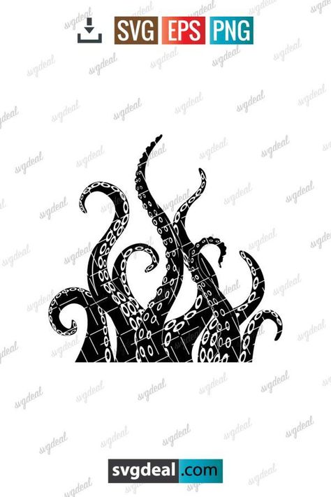 Ursula Tentacles Svg Ursula Svg Free, Ursula Tentacles Tattoo, Ursula Svg, Ursula Silhouette, Ursula Clipart, Ursula Disney Svg, Ursula Shirt Vinyl, Disney Villain Svg Free, Tentacle Tattoo