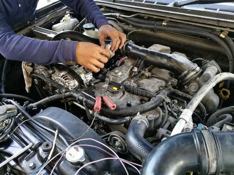 Car service engine, repair, check up maintenance, auto mechanic man tightened va , #sponsored, #auto, #maintenance, #man, #mechanic, #check #ad Mechanic Man, Car People, Auto Mechanic, Engine Control Unit, Combustion Chamber, Engine Repair, Gas Mileage, Car Service, Gmc Trucks