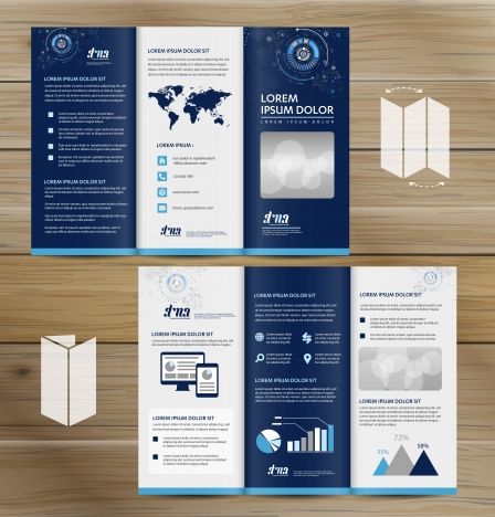 Bank Brochure Design, Threefold Brochure Design, Three Fold Brochure Design, Bank Brochure, Tri Fold Brochure Design, Brochure Background, Leaflet Layout, Mail Jeevas, Brochure Design Layouts