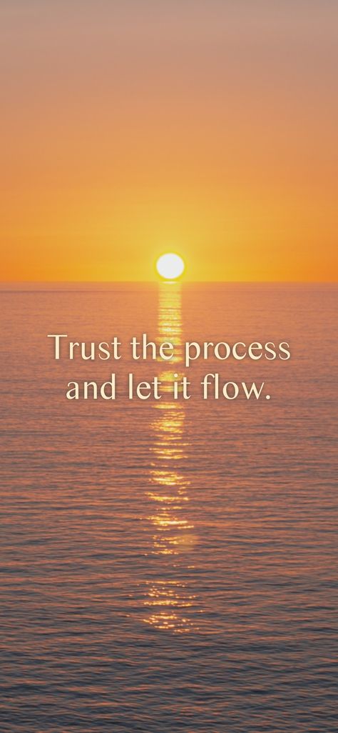 Trust the process and let it flow. From the Motivation app: https://motivation.app/download Trust The Process Quotes, Flow Quotes, Gods Gifts, Choose Peace, Sets Your Soul On Fire, Motivation App, Let It Flow, Inspirational Quotes With Images, When You Were Young