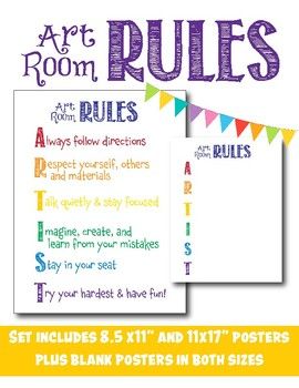 1. Create a welcoming space. Students should feel comfortable taking risks and exploring their creativity.
2. Provide a variety of materials and resources. Give students the opportunity to experiment with different mediums and techniques.
3. Encourage students to be creative. Don't be afraid to let students go off-script.
4. Provide feedback and support. Help students to identify their strengths Art Room Rules Poster, Art Room Jobs, Art Class Rules, Art Classroom Rules, Art Room Rules, Preschool Rules, 2024 Classroom, Craft Nights, Room Rules