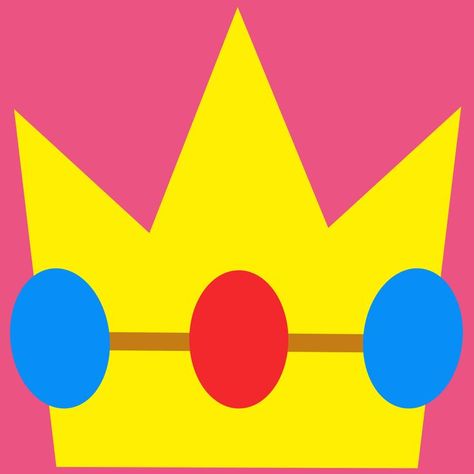 Princess Peach Crown, Super Mario Peach, Peach Mario Bros, Peach Cosplay, Crown Pictures, Peach Mario, Peach Party, Super Mario Birthday, Princesa Peach