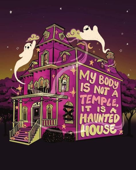 Pagan Spirituality, Haunted House Halloween, Spooky Art, Goth Halloween, A Haunted House, Goth Art, Halloween Haunted Houses, Witchy Vibes, Hallows Eve