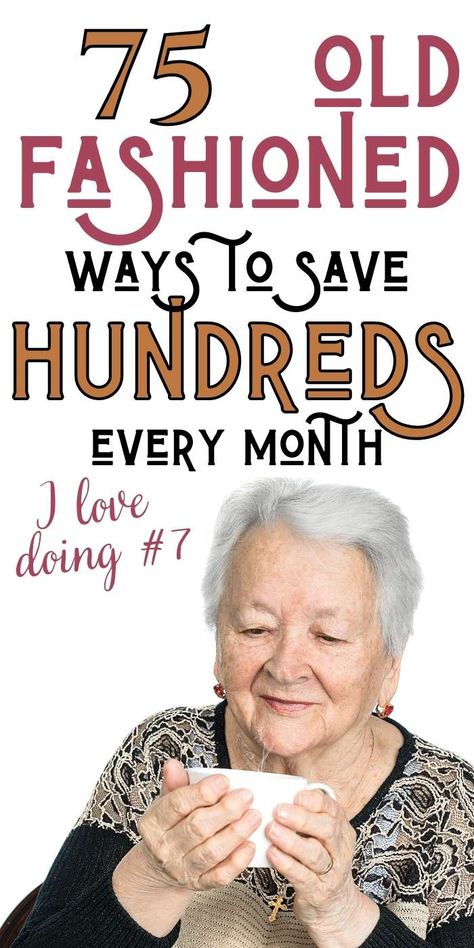 Old Fashioned Living, Living Cheap Saving Money, Aesthetic Money, Manifestation Money, Frugal Habits, Saving Money Frugal Living, Money Frugal, Frugal Lifestyle, Saving Challenge