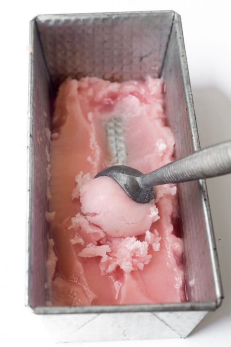 Guava Sorbet Nectarine Sorbet, Frozen Yogurt Recipe Healthy, Fat Free Desserts, Craving Ice Cream, Healthy Frozen Yogurt, Guava Recipes, Homemade Frozen Yogurt, Strawberry Frozen Yogurt, Healthy Appetizers Easy