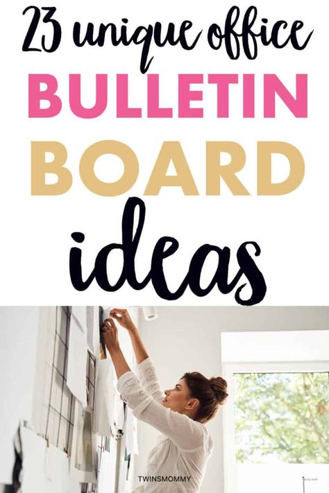 Get some chic and unique office bulletin board ideas for your home! Oh yea! These are great for your work at home office to help you brainstorm your projects for your business. Office Board Ideas, Bulletin Board Ideas For Work Offices, Office Bulletin Board Ideas, Unique Bulletin Board Ideas, Office Bulletin Board, Pin Board Ideas, Inspirational Bulletin Boards, Office Bulletin Boards, Twins Mommy