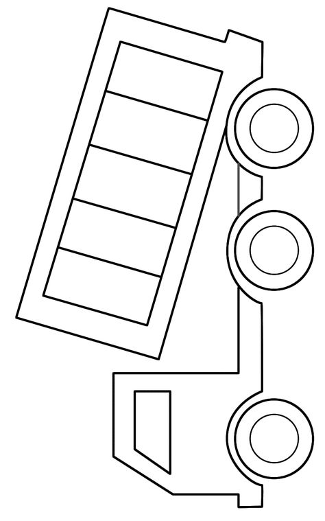 Truck Dump Truck Template Free Printables, Dump Truck Coloring Page Free Printable, Printable Truck Template, Dump Truck Template, Truck Template, Truck Crafts, Truck Coloring Pages, Construction Theme, Applique Templates