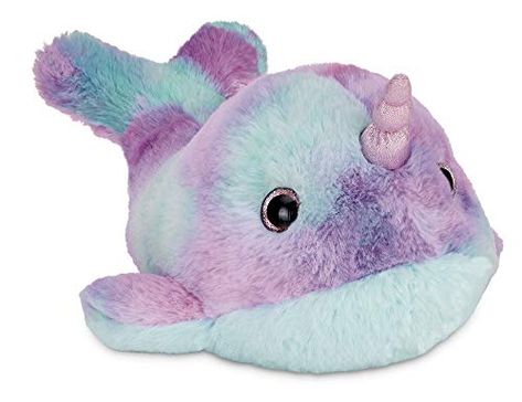 Narwhal Plush, Rainbow Plush, Crystal Eyes, Magical Gift, Teddy Bear Stuffed Animal, Pink Rainbow, Cute Stuffed Animals, Narwhal, Animal Dolls