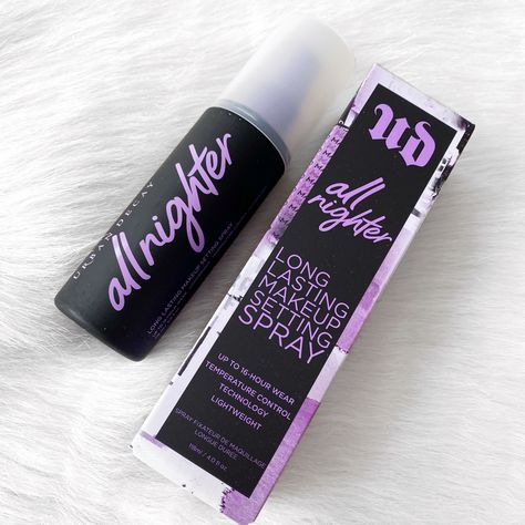 Urban Decay Setting Spray All Nighter, Setting Spray Urban Decay, Urban Decay All Nighter Setting Spray, Urban Decay All Nighter Spray, Urban Decay Spray, Settings Spray, Drugstore Setting Spray, Urban Decay Setting Spray, Makeup Finishing Spray