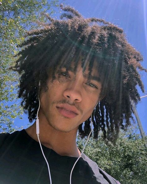 Image about pretty in baby boy you are so damn fine by one-less Mens Dreads, Black Men Haircuts, Afro Textured Hair, Pelo Afro, Black Men Hairstyles, Cute Black Guys, Dreadlock Hairstyles, Twist Hairstyles, Mode Outfits