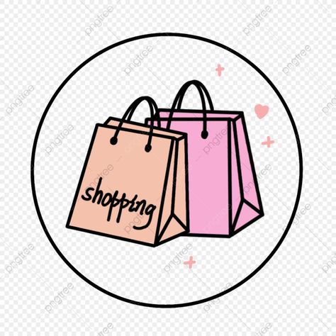 Bag Clipart, Cute Shopping, Icon Instagram, Instagram Icon, Instagram Icons, Cute Icons, Instagram, Design