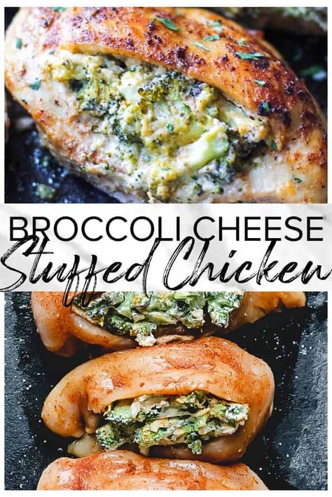 Broccoli And Cheese Stuffed Chicken, Broccoli Stuffed Chicken Breast, Broccoli Cheese Stuffed Chicken Breast, Broccoli Cheese Stuffed Chicken, Cheesy Chicken Recipes, Delicious Broccoli, Cheese Stuffed Chicken Breast, Chicken Breast Recipes Baked, Cheese Stuffed Chicken