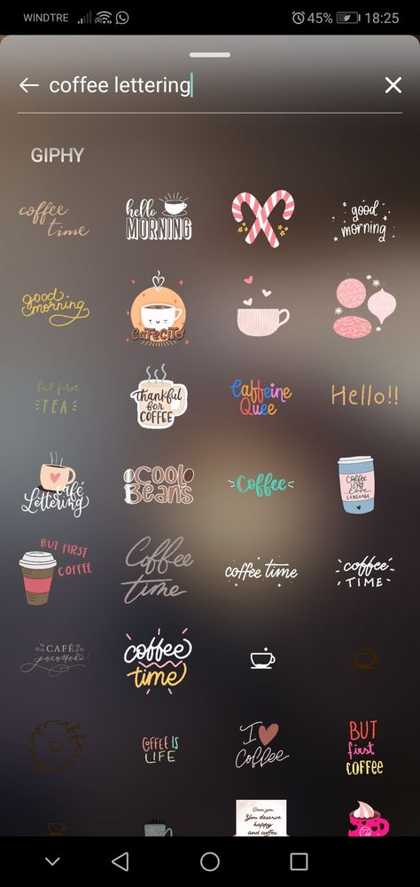 Coffee Stickers Instagram, Coffee Gif Instagram, Coffee Gifs, Insta Stickers, Post Sticker, Instagram Gif, Instagram Editing Apps, Gif Instagram, Coffee Instagram